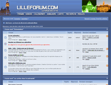 Tablet Screenshot of lilleforum.com